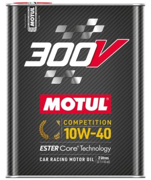 Ulei de motor sintetic MOTUL 300V COMPETITION 10W40, 2 litri